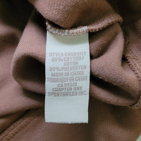 Jules & Leopold Boxy Crewneck Sweatshirt Chocolate Brown Womens Size XL - Picture 5 of 9